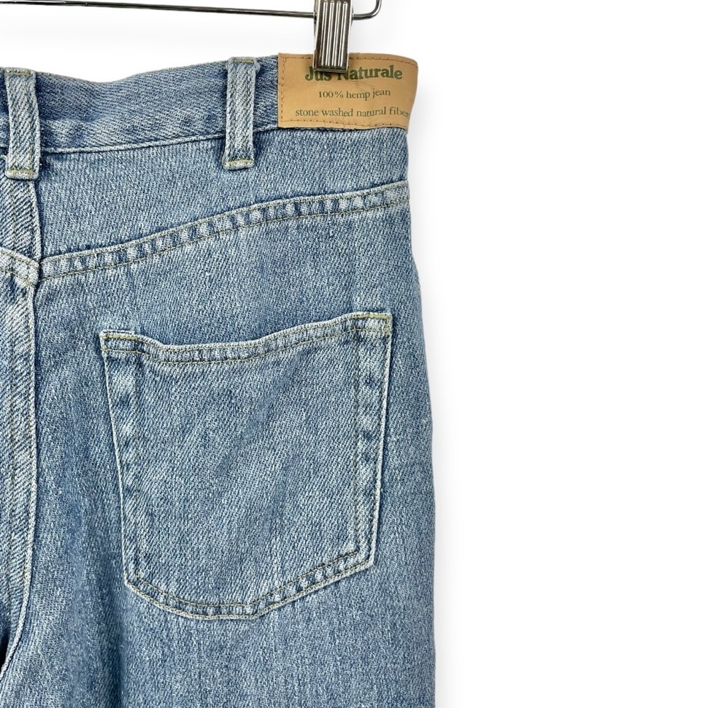 JVS Naturale 100% Organic Hemp Straight Leg Jeans Size 28 - Picture 5 of 7